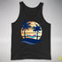 Polysexual Pride Hammock Summer Beach Sunset Premium Tank Top - Black