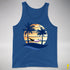 Demisexual Pride Hammock Summer Beach Sunset Premium Tank Top - Royal Blue