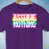 Assume Nothing Gilbert Baker Original LGBTQ Gay Pride Flag Premium - Purple