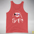Pride Sloth Demisexual Pride Flag Sunglasses Premium Tank Top - Red Triblend