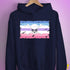Bigender Pride Pirate Flag Hoodie - Navy