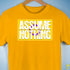 Assume Nothing Intersex Pride Flag Premium Unisex T-Shirt - Gold