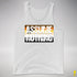Assume Nothing Bear Pride Flag Premium Tank Top - White