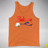 Believe LGBTQ Rainbow Pride Jingle Bell Premium Tank Top - Orange
