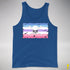 Bigender Pride Pirate Flag Premium Tank Top - Royal Blue