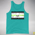 Agender Pride Pirate Flag Premium Tank Top - Teal