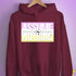 Assume Nothing Twink Pride Flag Hoodie - Maroon