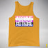 Assume Nothing Genderfluid Pride Flag Premium Tank Top - Gold
