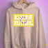 Assume Nothing Intersex Pride Flag Hoodie - Light Pink