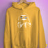 Pride Sloth Bear Pride Flag Sunglasses Hoodie - Mustard