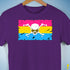 Pansexual Pride Pirate Flag Premium Unisex T-Shirt - Purple