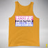 Assume Nothing Omnisexual Pride Flag Premium Tank Top - Gold
