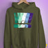 MLM Gay Pride Grunge Exclamation Points Hoodie - Army