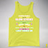 Stupid People Are Like Glow Sticks Premium Tank Top - Neon Yellow