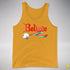 Believe Pansexual Pride Jingle Bell Premium Tank Top - Gold