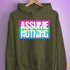Assume Nothing Polysexual Pride Flag Hoodie - Army