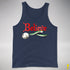 Believe Aromantic Pride Jingle Bell Premium Tank Top - Navy