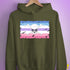 Bigender Pride Pirate Flag Hoodie - Army