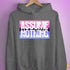 Assume Nothing Omnisexual Pride Flag Hoodie - Grey Heather