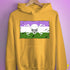 Genderqueer Pride Pirate Flag Hoodie - Mustard