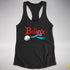 Believe Polysexual Pride Jingle Bell Racerback Tank - Black