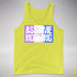 Assume Nothing Drag Pride Flag Premium Tank Top - Neon Yellow