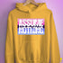 Assume Nothing Omnisexual Pride Flag Hoodie - Mustard