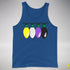 Nonbinary Pride Christmas Lights Premium Tank Top - Royal Blue