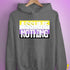 Assume Nothing Nonbinary Pride Flag Hoodie - Grey Heather
