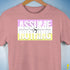 Assume Nothing Twink Pride Flag Premium Unisex T-Shirt - Mauve Heather