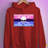 Omnisexual Pride Pirate Flag Hoodie - Red
