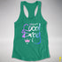 Support Local Drag Women's Racerback Tank - Kelly Green