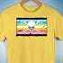 Queer Pride Pirate Flag Premium Unisex T-Shirt - Yellow