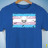 Transgender Pride Pirate Flag Premium Unisex T-Shirt - Royal Blue