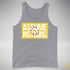 Assume Nothing Intersex Pride Flag Premium Tank Top - Grey Heather