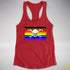 Philly LGBTQ Pride Pirate Flag Racerback Tank - Red