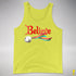Believe Pansexual Pride Jingle Bell Premium Tank Top - Neon Yellow