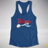 Believe Transgender Pride Jingle Bell Racerback Tank - Royal