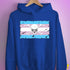 Transgender Pride Pirate Flag Hoodie - Royal Blue