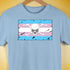 Transgender Pride Pirate Flag Premium Unisex T-Shirt - Baby Blue