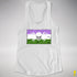Genderqueer Pride Pirate Flag Racerback Tank - White