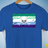 Gay Male Pride Pirate Flag Premium Unisex T-Shirt - Royal Blue