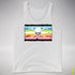 Queer Pride Pirate Flag Premium Tank Top - White
