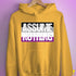 Assume Nothing Asexual Pride Flag Hoodie - Mustard