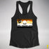 Bear Pride Pirate Flag Racerback Tank - Black