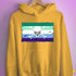 Gay Male Pride Pirate Flag Hoodie - Mustard