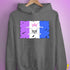 Drag Pride Pirate Flag Hoodie - Grey Heather