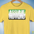 Assume Nothing Aromantic Pride Flag Premium Unisex T-Shirt - Yellow