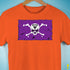 Lesbian Labrys Pride Pirate Flag Premium Unisex T-Shirt - Orange