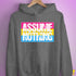 Assume Nothing Pansexual Pride Flag Hoodie - Grey Heather